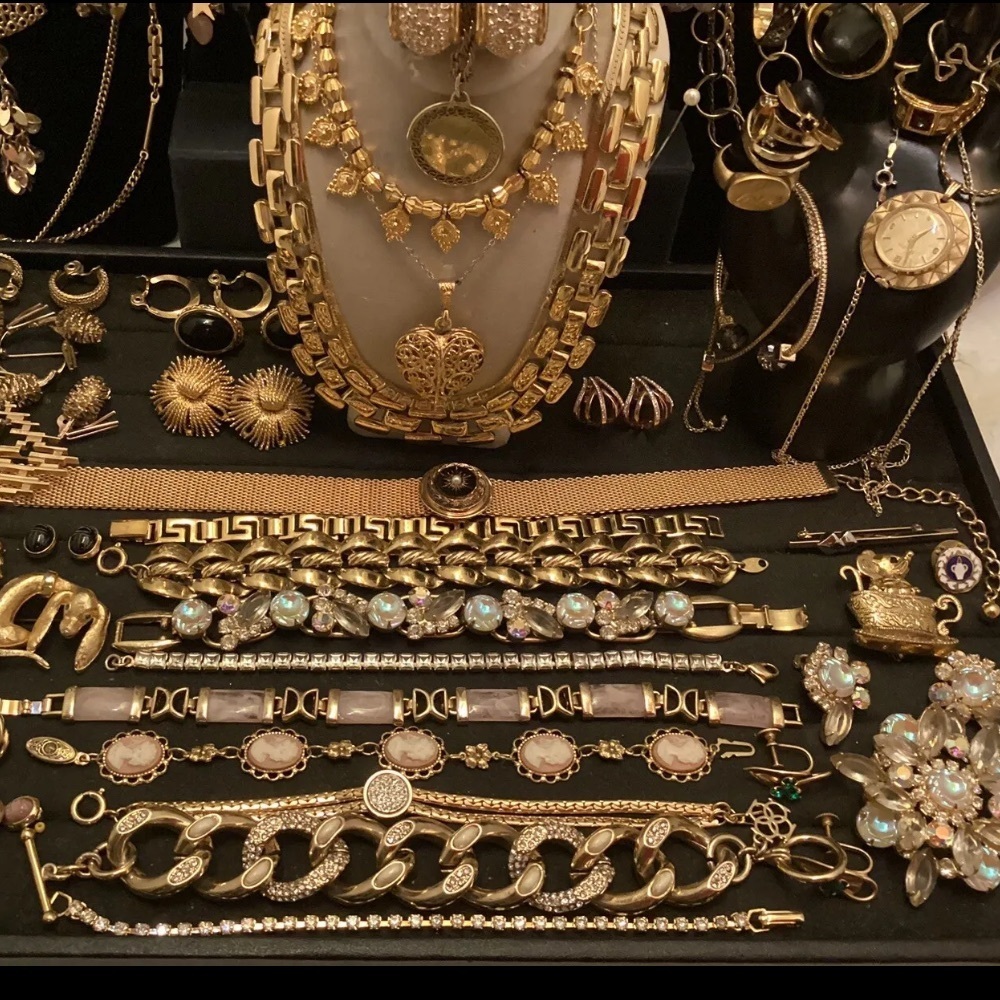 HUGE 4 LBS Vintage Now Jewelry Lot- MASSIVE Inventory PREMIUM MYSTERY BOX
